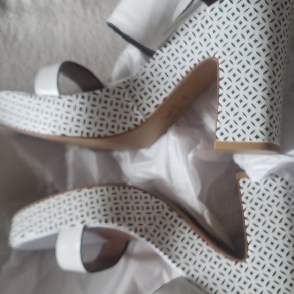 ZAC Zac Posen Virginia Block Platform Heel Slingback Sandals New In Box NWT - Picture 7 of 12